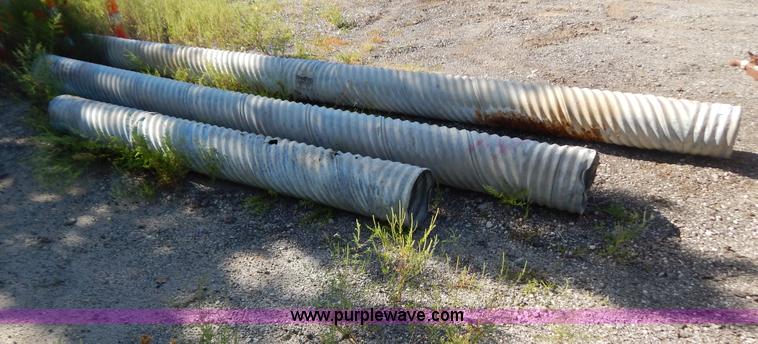 image for item G3493 (3) 15" steel culverts