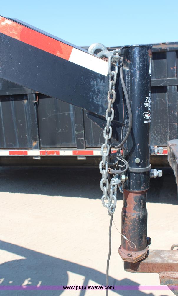 image for item H6632 2002 CTC gooseneck trailer