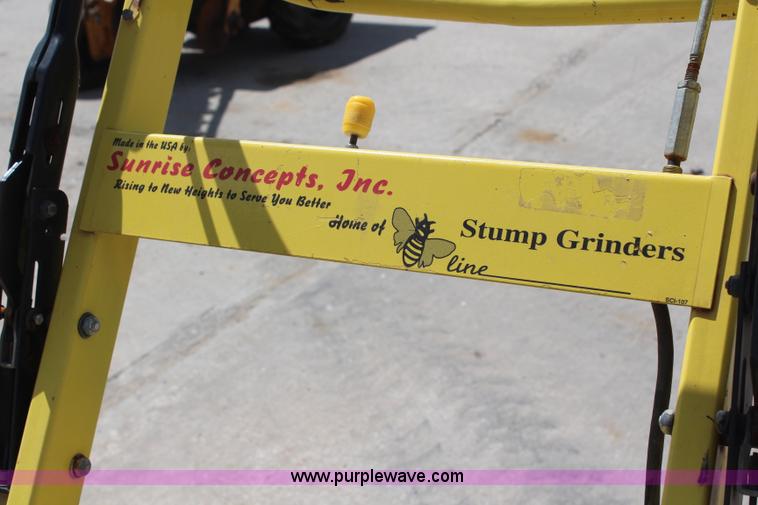 image for item H6655 Sunrise Concepts stump grinder