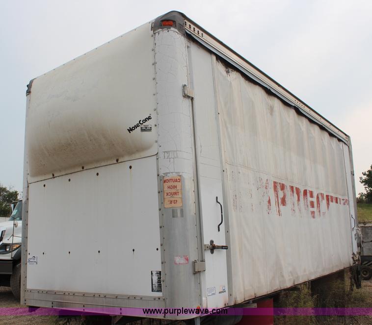 image for item H6659 1992 Morgan curtain side truck box
