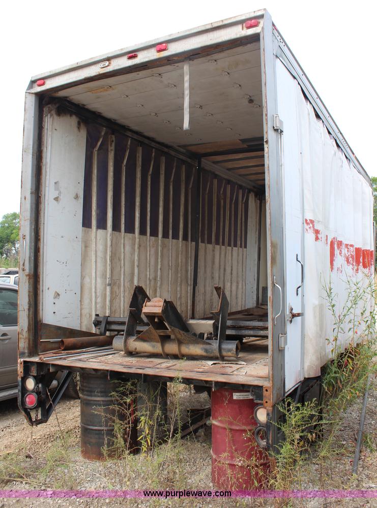 image for item H6659 1992 Morgan curtain side truck box