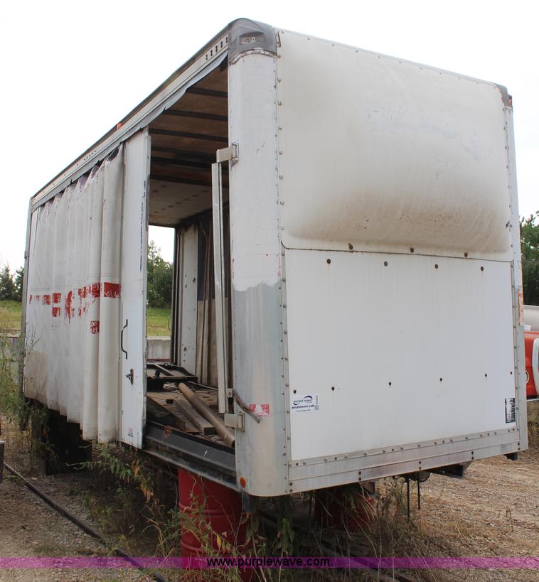 image for item H6659 1992 Morgan curtain side truck box