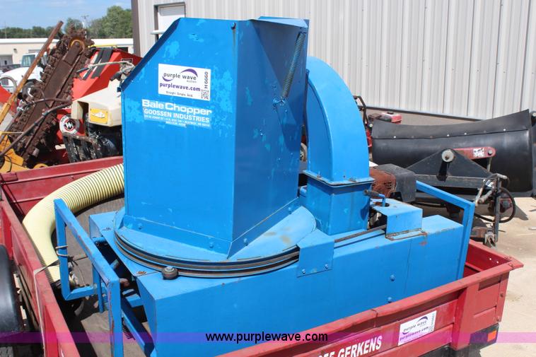 image for item H6660 Goosen bale chopper