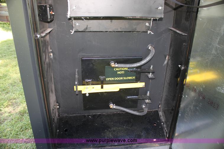 image for item H7357 Heat Source 1 stainless outdoor wood burning furnace