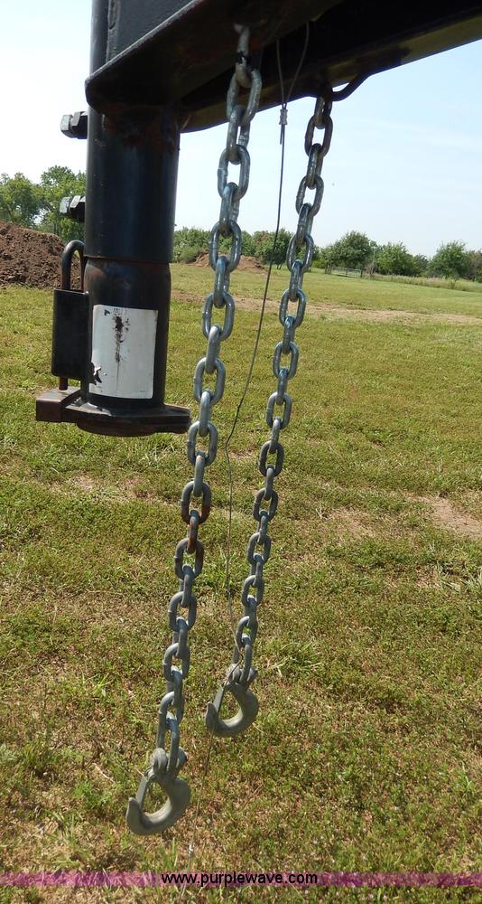 image for item I4343 2005 Hay Van gooseneck trailer