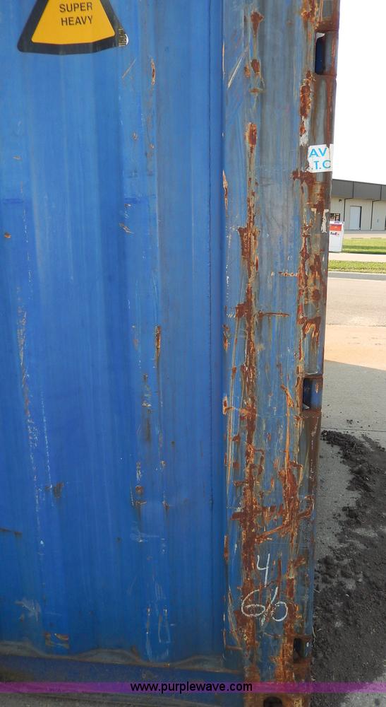 image for item I4352 2001 APL 40' dry storage container