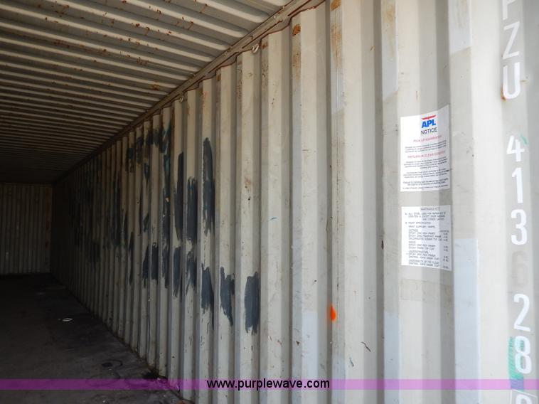 image for item I4352 2001 APL 40' dry storage container
