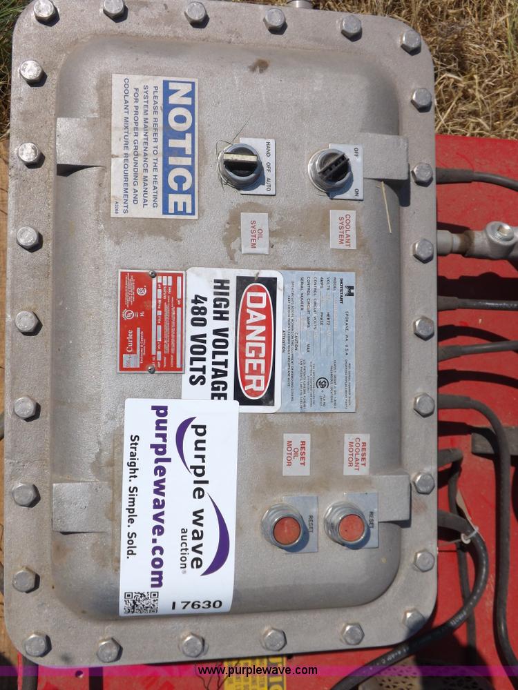 Hotstart water/oil heater in Utica, KS Item I7630 sold Purple Wave