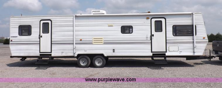 image for item I7650 1997 Sand Piper 36' travel trailer