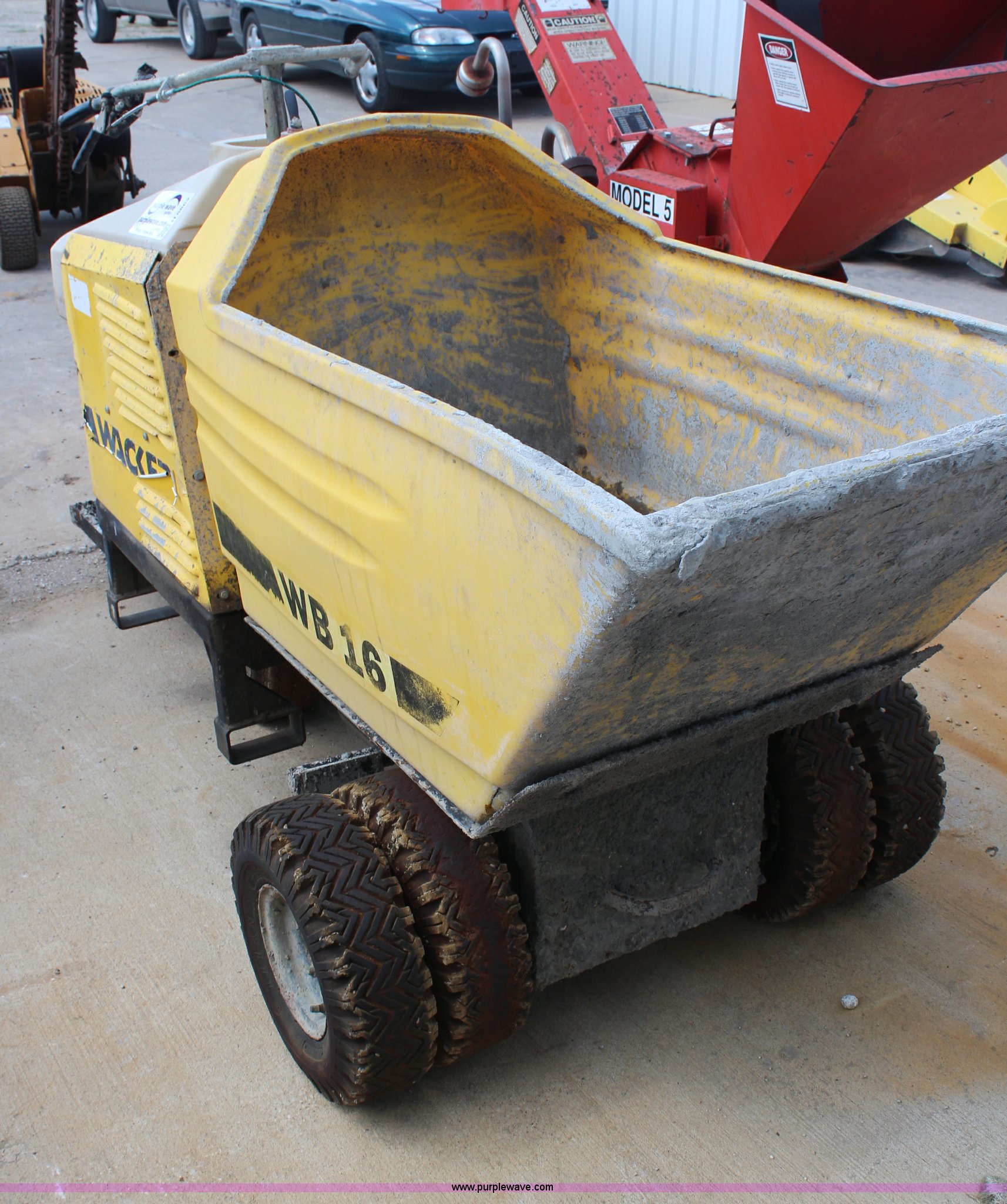 Wacker WB16 concrete buggy in Paola, KS Item H6662 sold Purple Wave