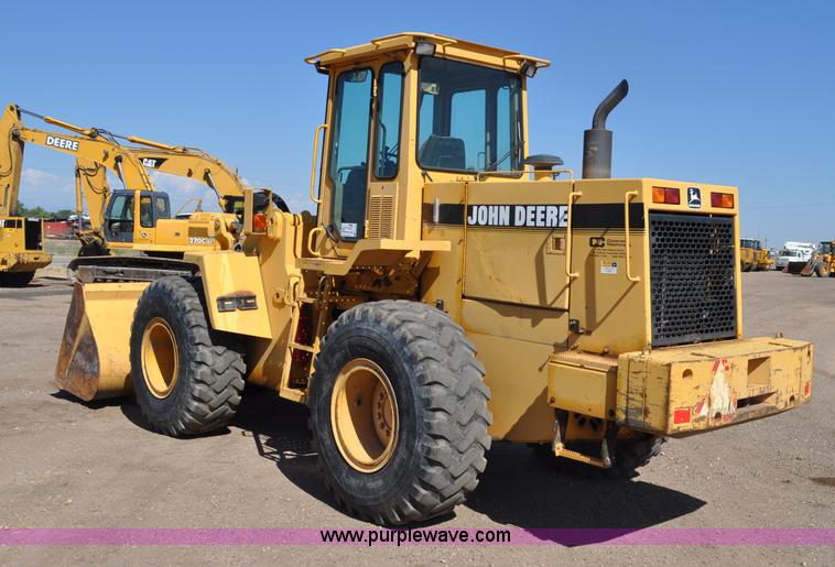 image for item G6150 1993 John Deere 624G wheel loader