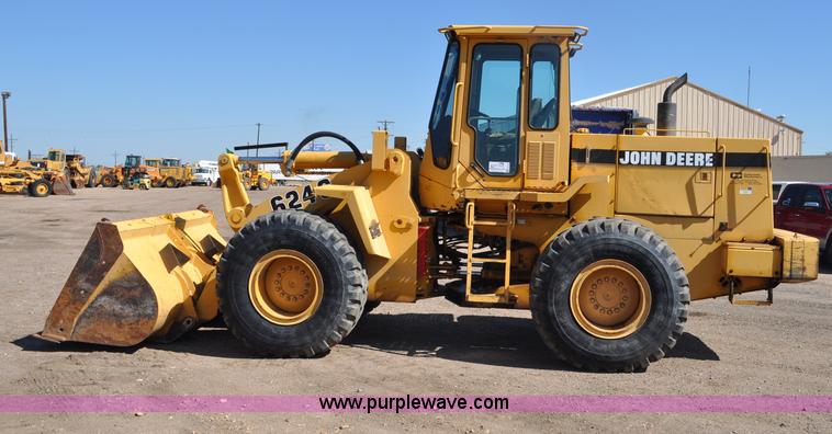 image for item G6150 1993 John Deere 624G wheel loader