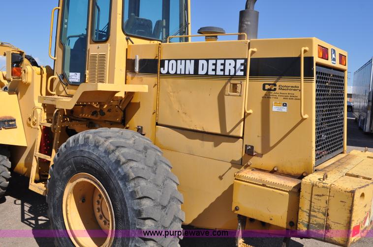 image for item G6150 1993 John Deere 624G wheel loader