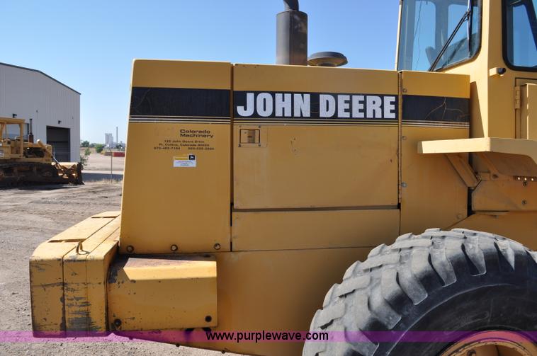 image for item G6150 1993 John Deere 624G wheel loader