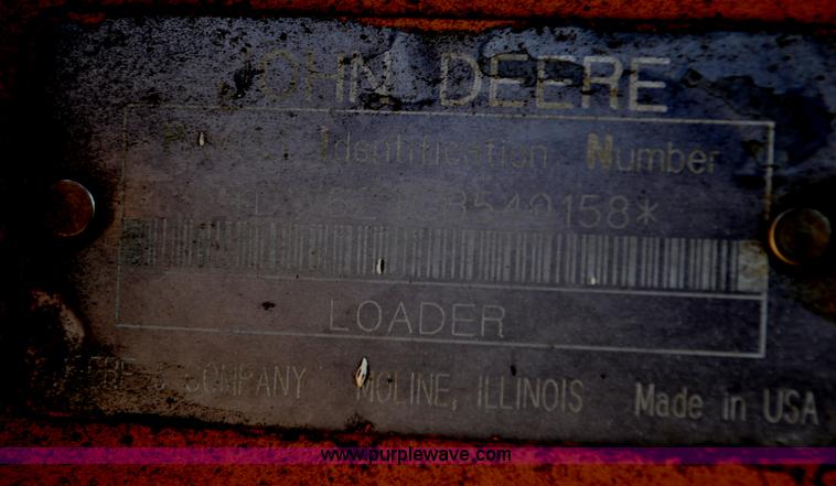 image for item G6150 1993 John Deere 624G wheel loader