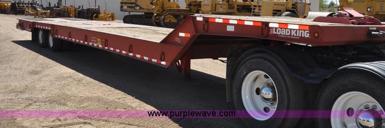 image for item G6152 1998 Load King tandem axle equipment trailer