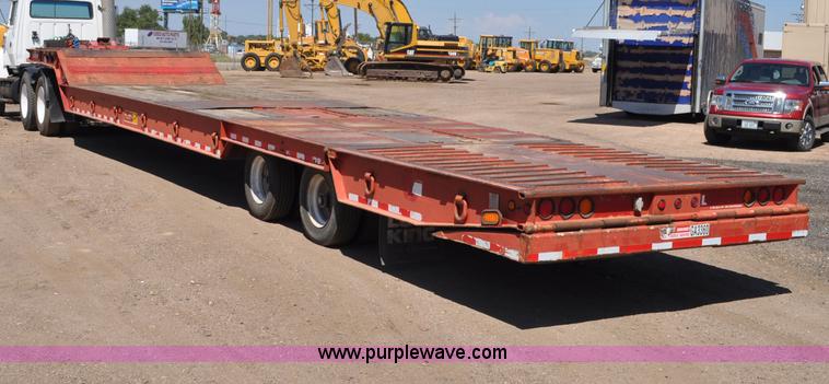 image for item G6152 1998 Load King tandem axle equipment trailer