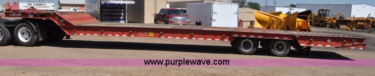 image for item G6152 1998 Load King tandem axle equipment trailer