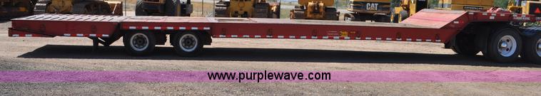 image for item G6152 1998 Load King tandem axle equipment trailer