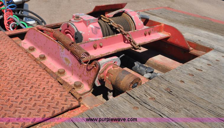 image for item G6152 1998 Load King tandem axle equipment trailer