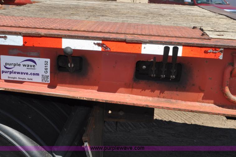 image for item G6152 1998 Load King tandem axle equipment trailer