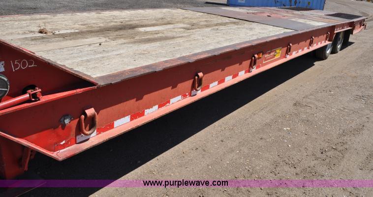 image for item G6152 1998 Load King tandem axle equipment trailer
