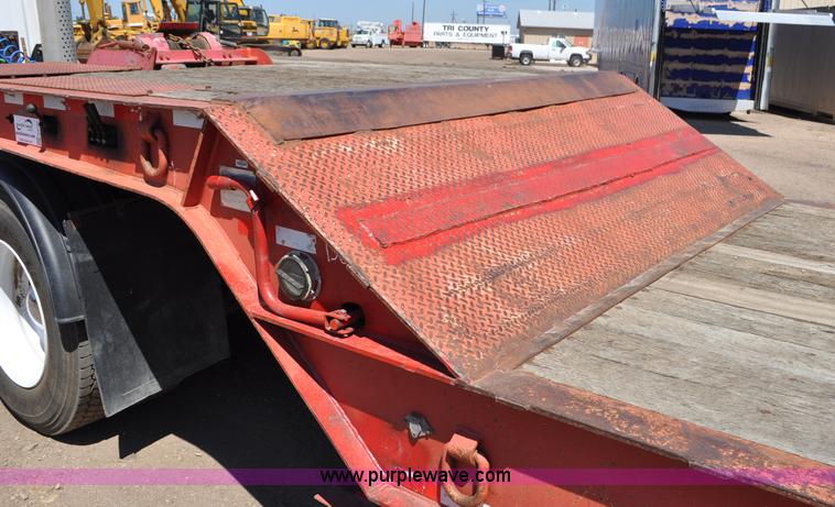 image for item G6152 1998 Load King tandem axle equipment trailer