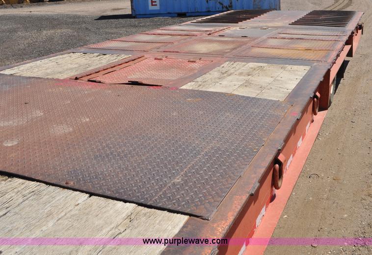 image for item G6152 1998 Load King tandem axle equipment trailer