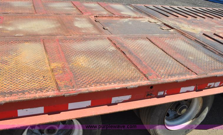 image for item G6152 1998 Load King tandem axle equipment trailer