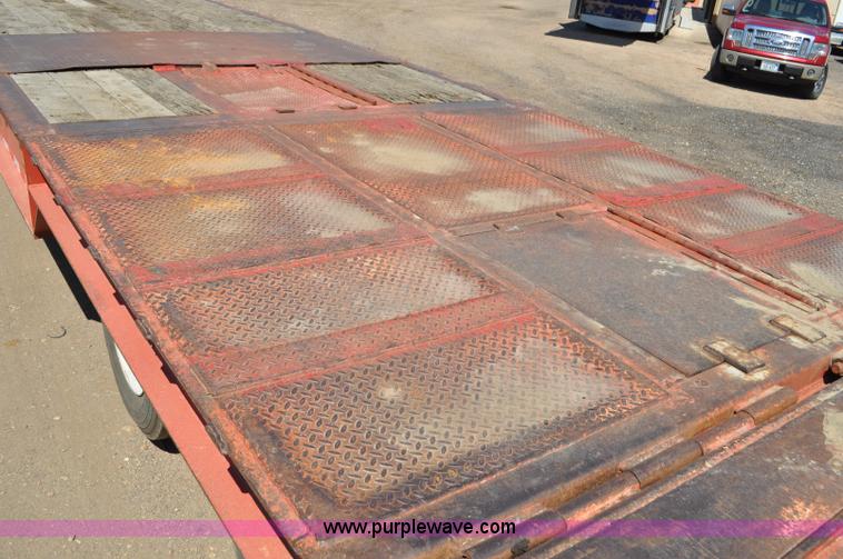 image for item G6152 1998 Load King tandem axle equipment trailer