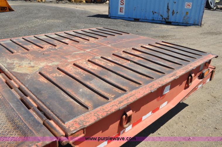 image for item G6152 1998 Load King tandem axle equipment trailer