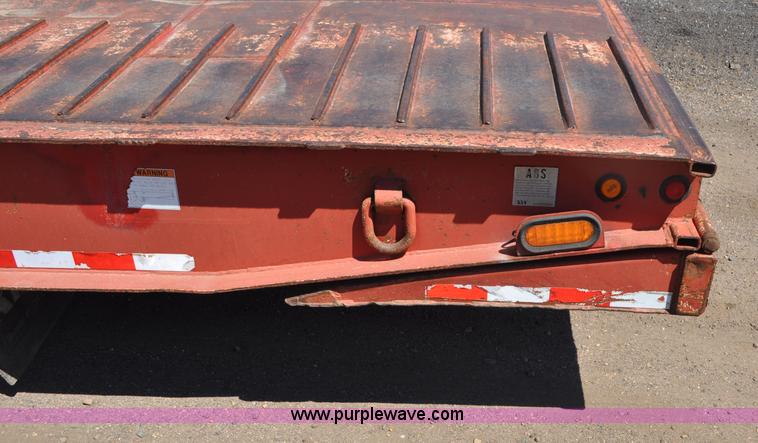 image for item G6152 1998 Load King tandem axle equipment trailer