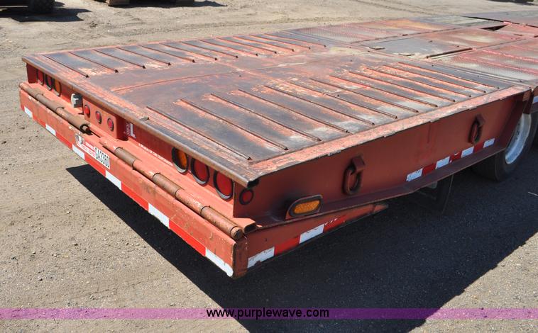 image for item G6152 1998 Load King tandem axle equipment trailer