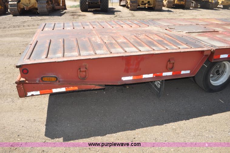 image for item G6152 1998 Load King tandem axle equipment trailer