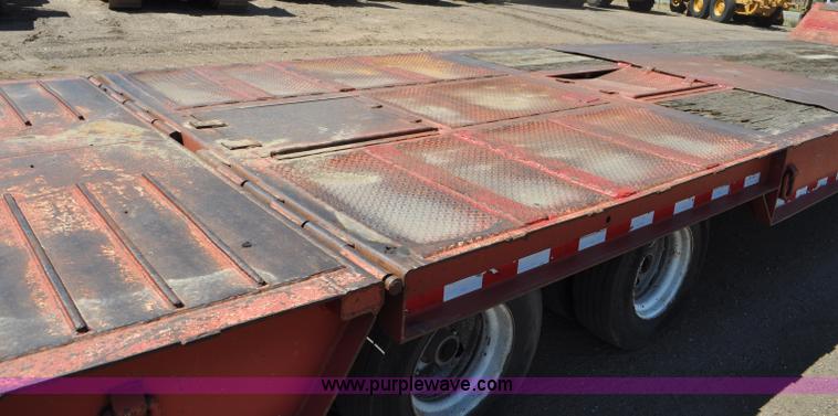 image for item G6152 1998 Load King tandem axle equipment trailer