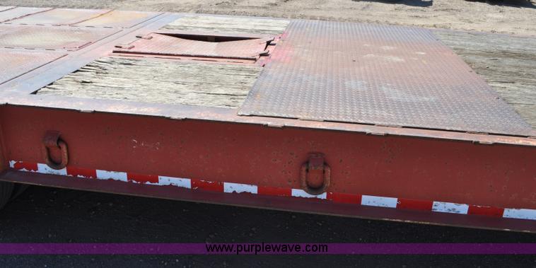image for item G6152 1998 Load King tandem axle equipment trailer
