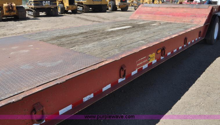 image for item G6152 1998 Load King tandem axle equipment trailer