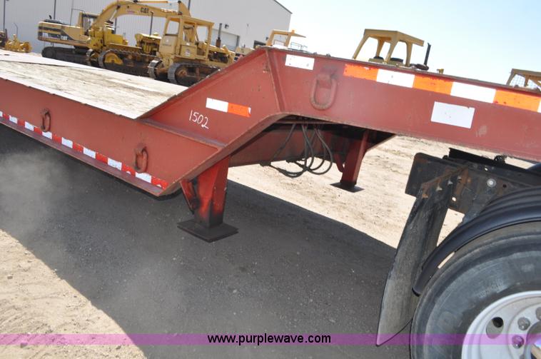 image for item G6152 1998 Load King tandem axle equipment trailer