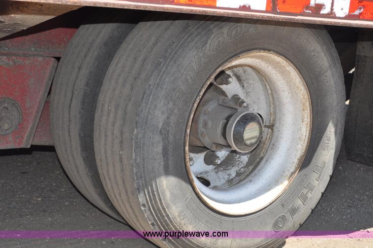 image for item G6152 1998 Load King tandem axle equipment trailer