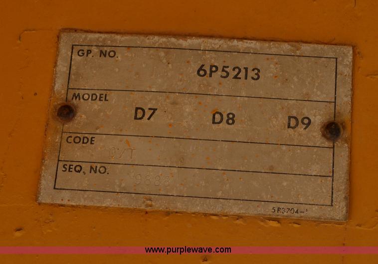 image for item G6156 1980 Caterpillar D8K dozer