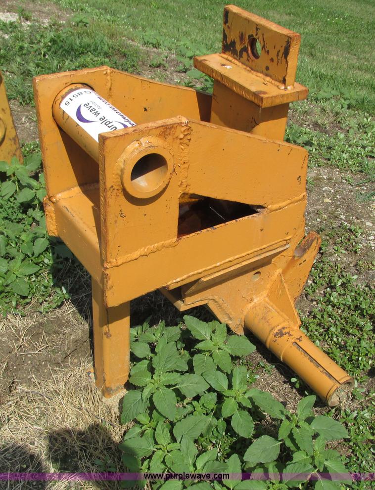 image for item G8515 Shop built cable plow attachment