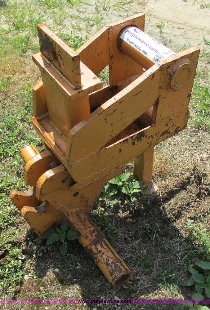 image for item G8515 Shop built cable plow attachment