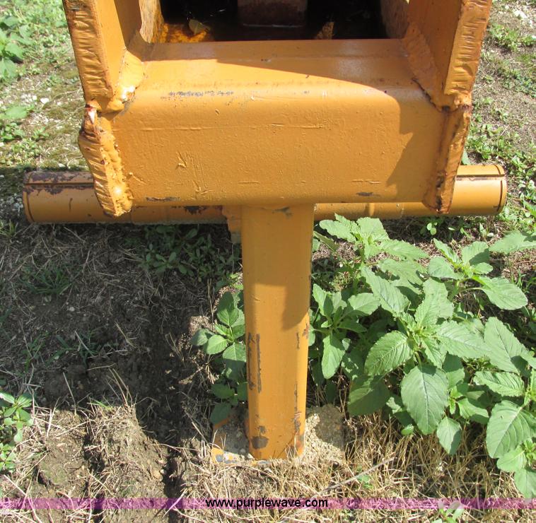 image for item G8515 Shop built cable plow attachment
