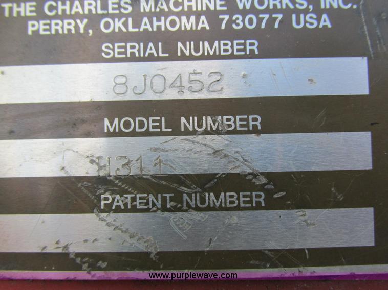 image for item G8525 Ditch Witch H311 trencher attachment