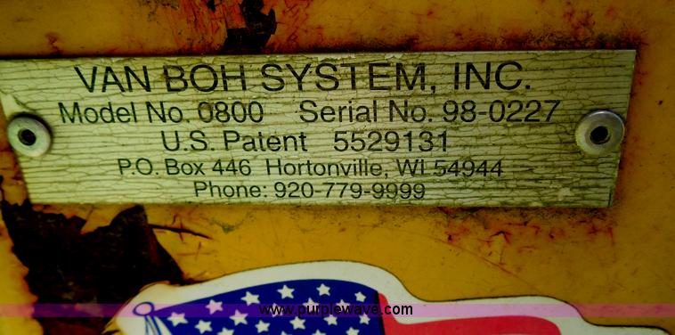 image for item G8529 Van Boh System Great-ERRR skid steer attachment