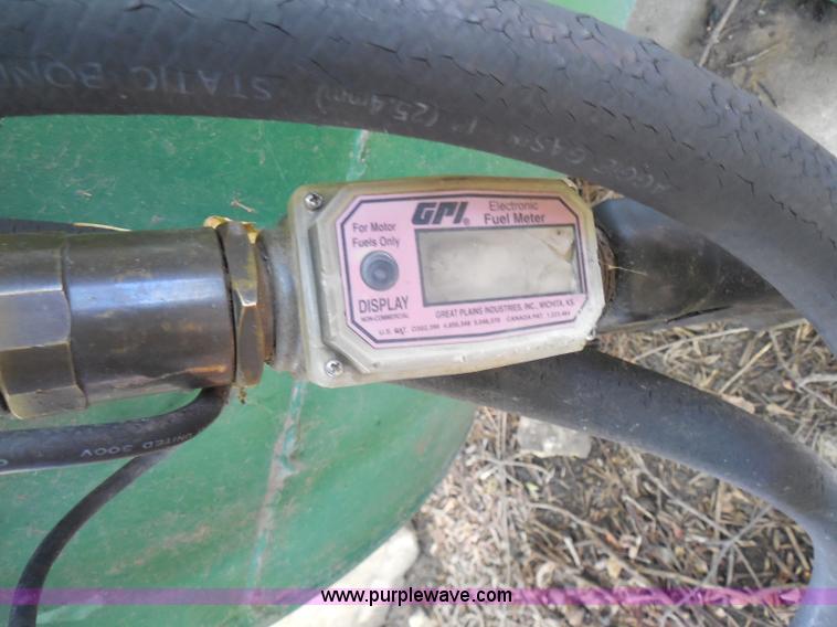 image for item G8534 1,000 gallon metal fuel tank