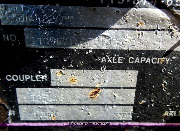 image for item G8535 1994 Better Built 14' trailer