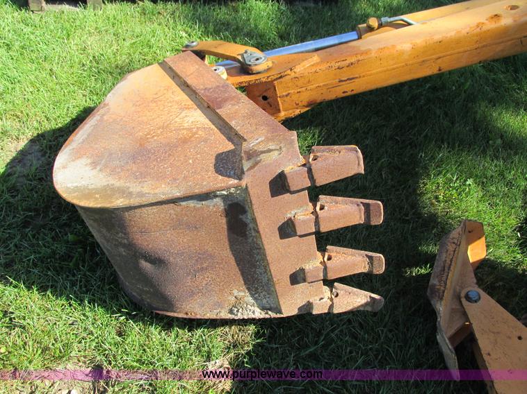 image for item G8551 Case backhoe attachment