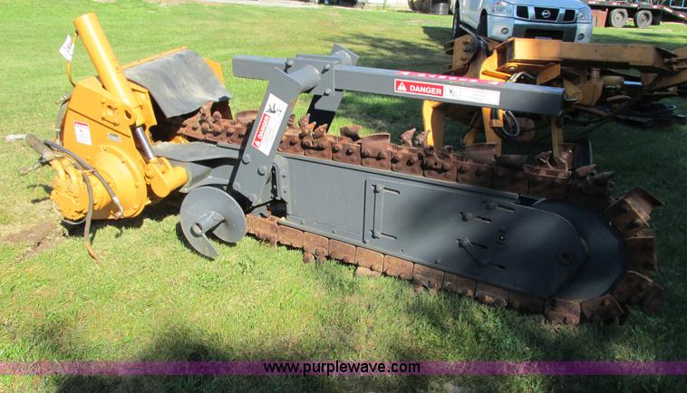 image for item G8555 Case 860 trencher attachment