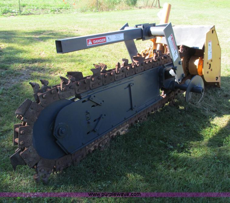 image for item G8555 Case 860 trencher attachment